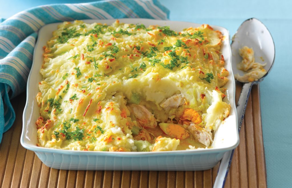 Old-fashioned fish pie Old-fashioned fish pie