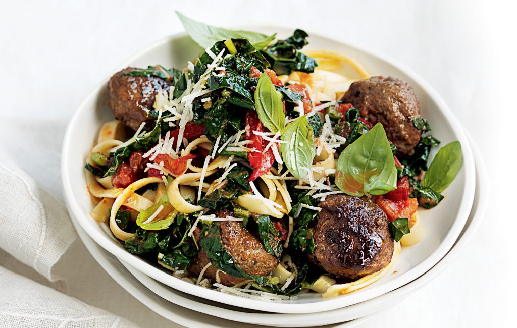 Pasta and meatballs Pasta and meatballs