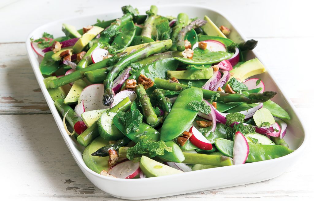 Pea, asparagus and avocado lemon salad Pea, asparagus and avocado lemon salad