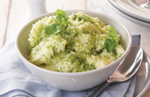 Pesto mashed potato