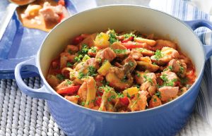 Pork and paprika casserole
