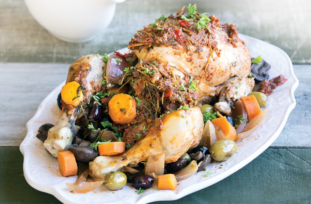 Portuguese-style chicken Portuguese-style chicken