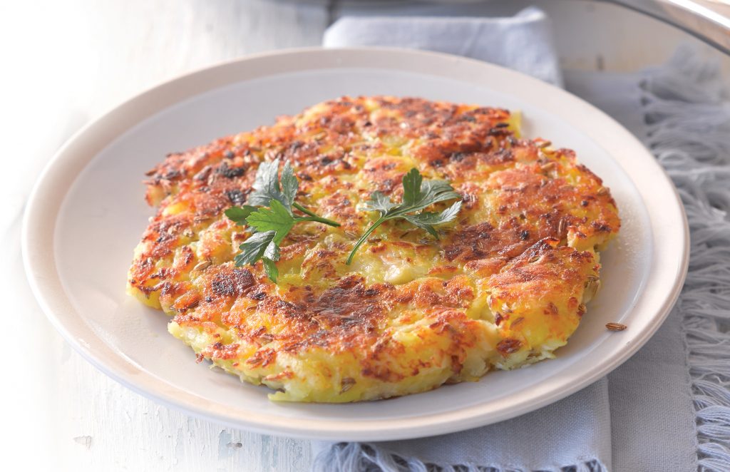 Potato and celeriac cakes Potato and celeriac cakes