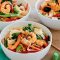 Prawn pad Thai with broccolini