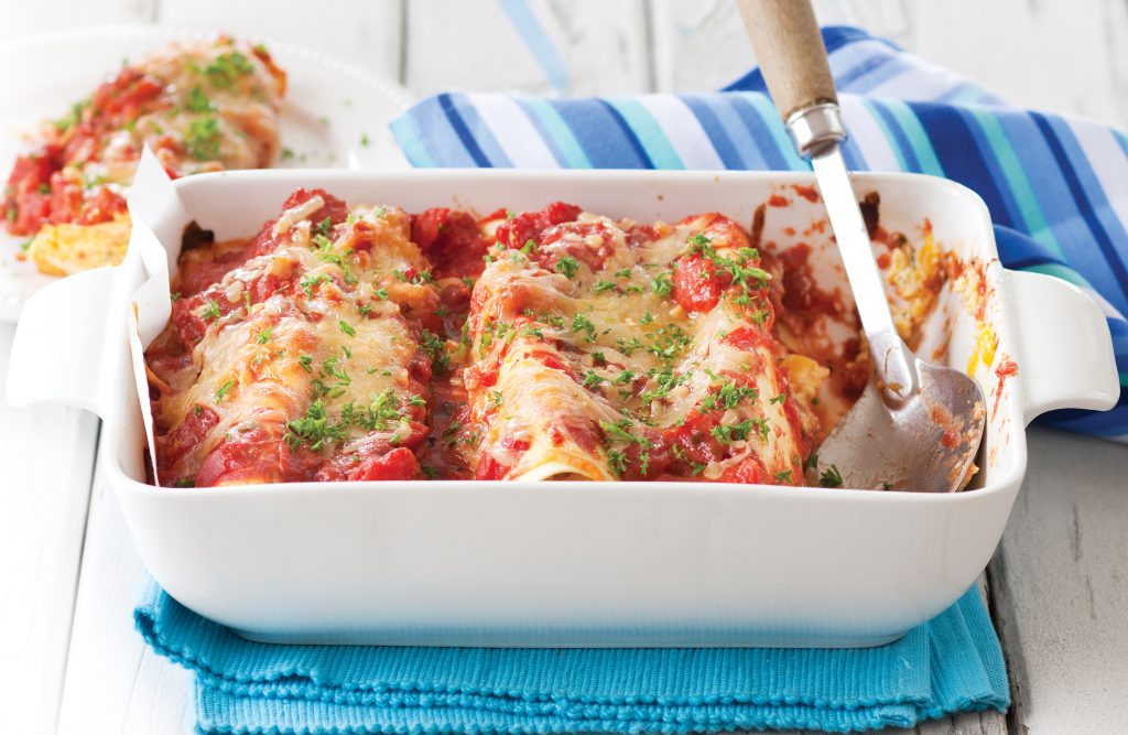 Pumpkin and corn cannelloni Pumpkin and corn cannelloni