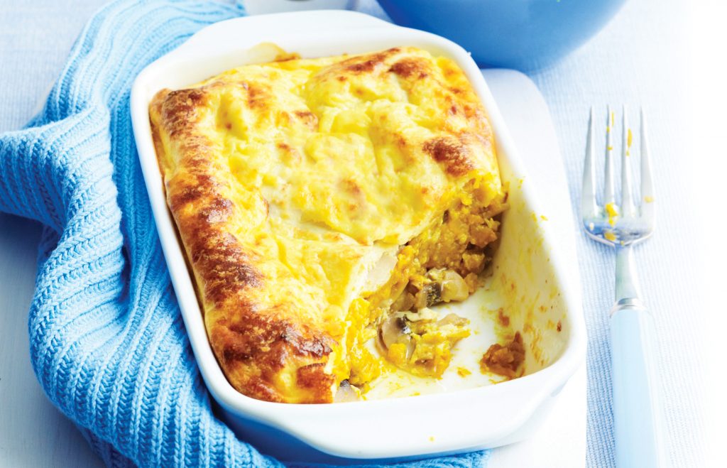 Pumpkin and mushroom lasagne Pumpkin and mushroom lasagne