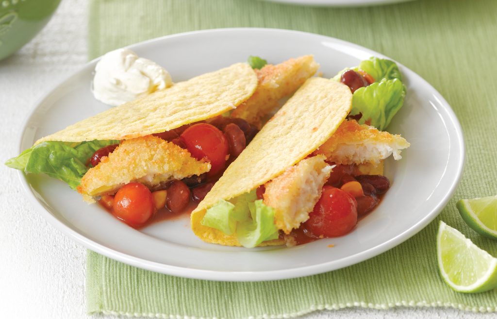 Quick and crispy fish tacos