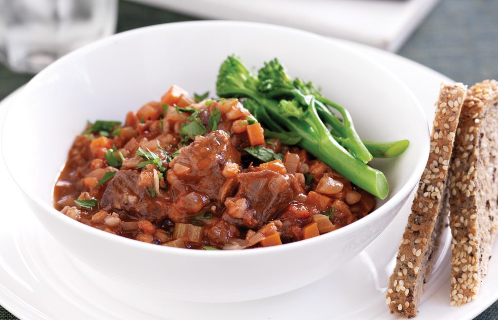 Red wine beef and pearl barley casserole Red wine beef and pearl barley casserole