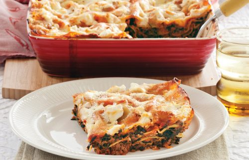 Ricotta lasagne