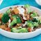 Roasted kumara, lentil and broccoli salad