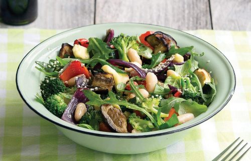 Roasted vege salad