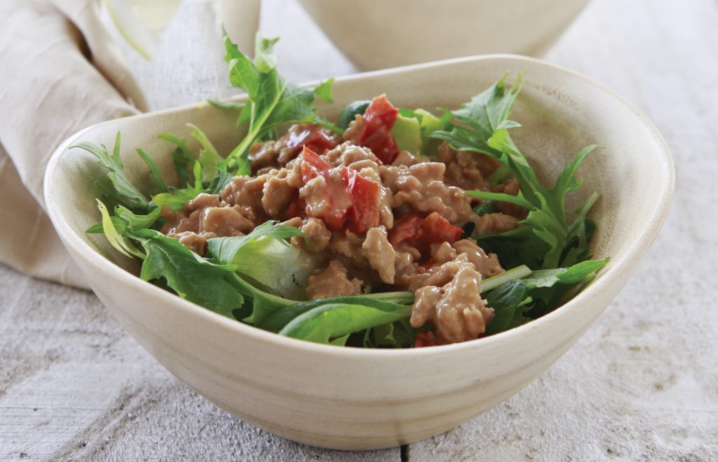 Satay pork stir-fry Satay pork stir-fry
