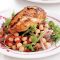 Spanish chicken with chickpea salad