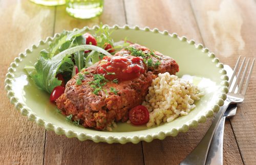 Spicy Mexican meatloaf