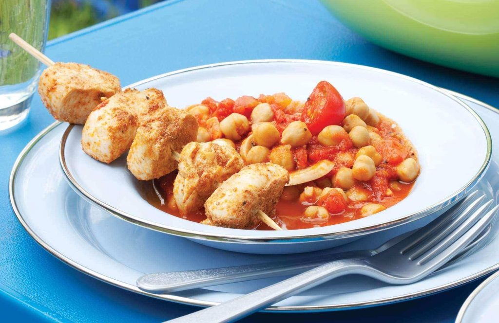 Spicy chicken and chickpeas Spicy chicken and chickpeas
