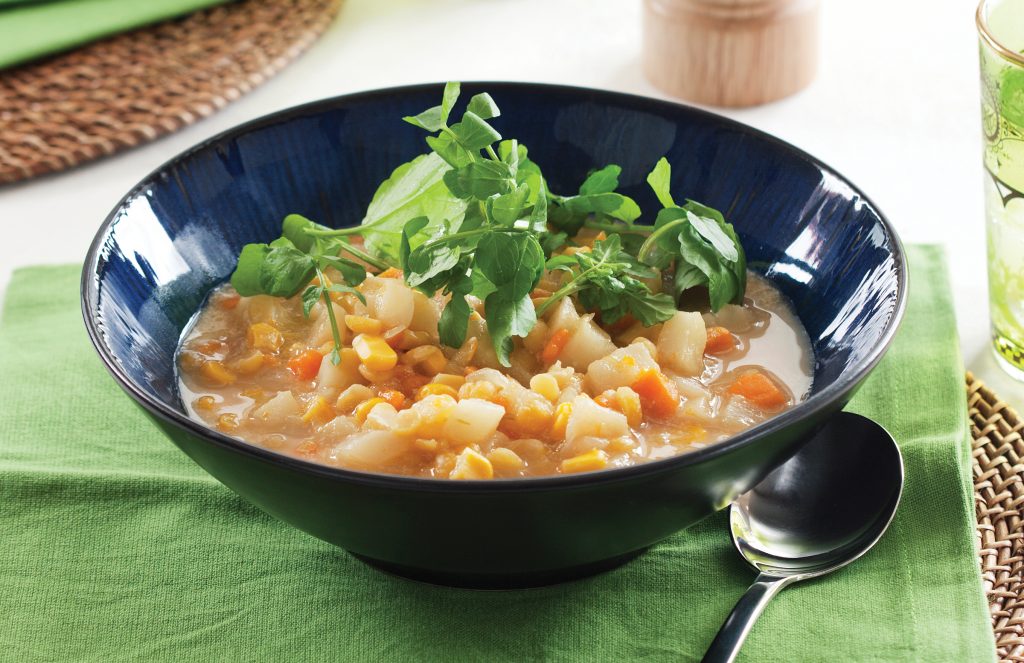 Split pea kumara chowder Split pea kumara chowder