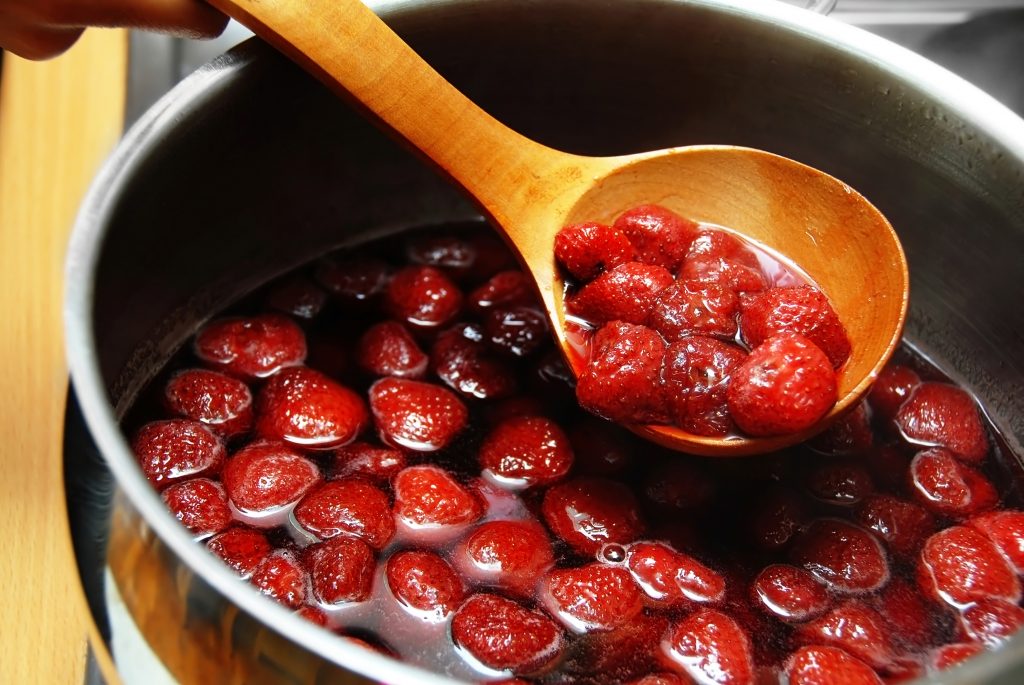 Strawberry compote Strawberry compote