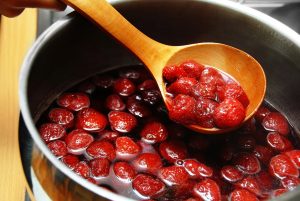 Strawberry compote