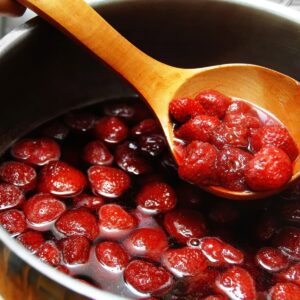 Strawberry compote