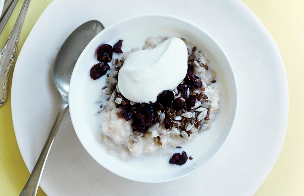 Sunflower and linseed porridge Sunflower and linseed porridge