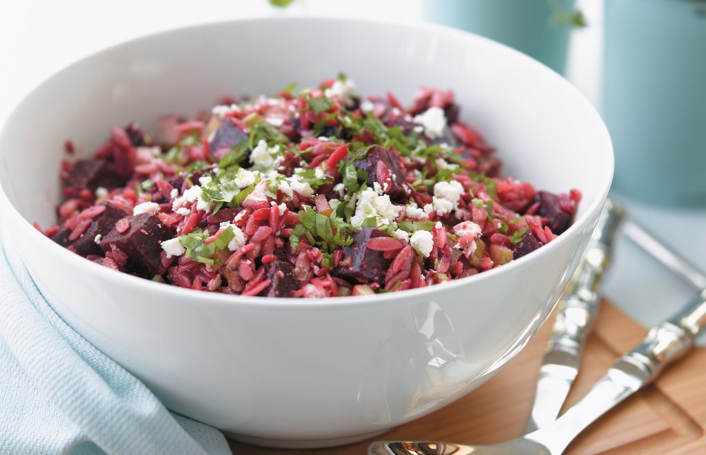 Tasty beetroot and pasta salad Tasty beetroot and pasta salad