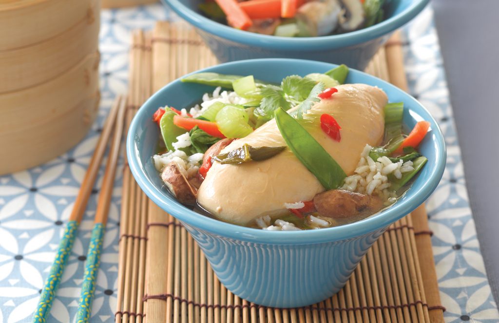 Thai poached chicken Thai poached chicken
