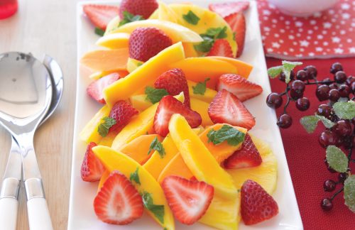 Tropical fruit salad