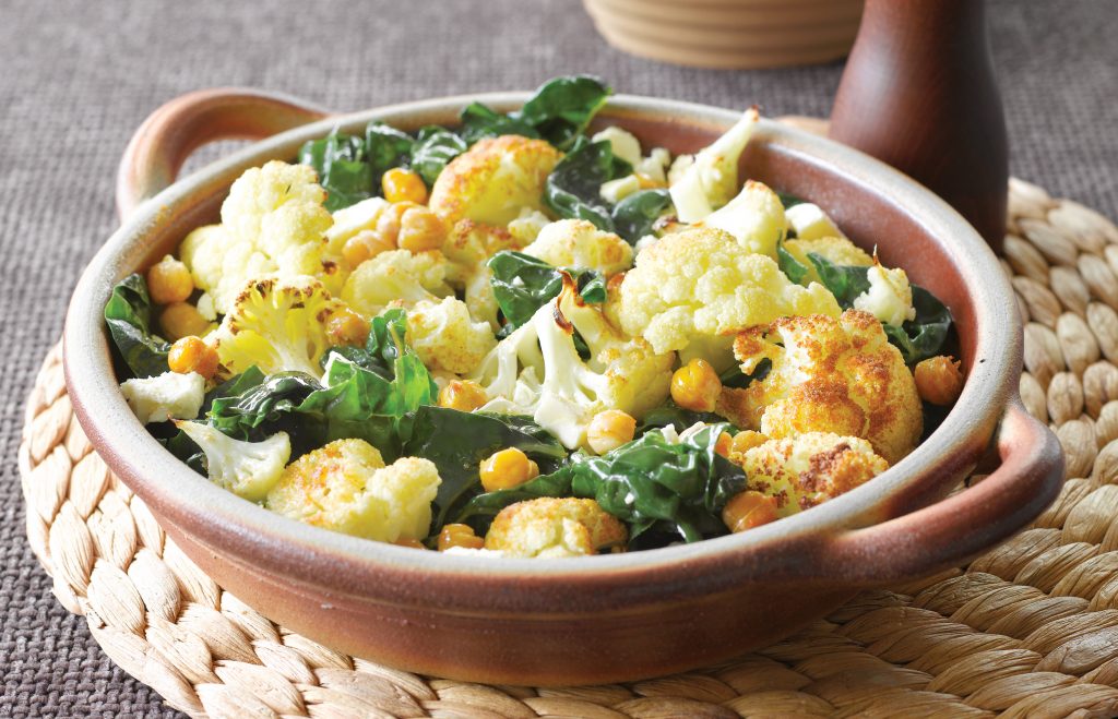Warm spiced cauliflower salad Warm spiced cauliflower salad
