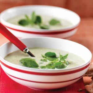 Winter watercress soup