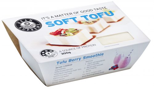 Pump up the protein with soft tofu