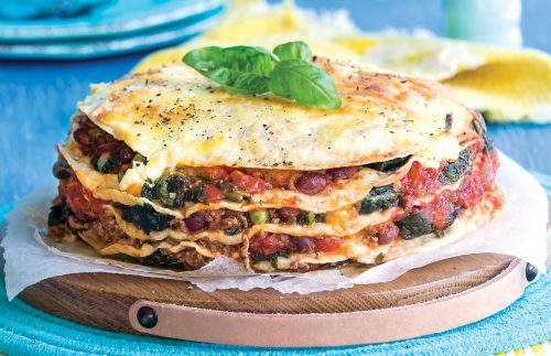 Mega vege Mexican stack