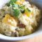 Risotto with pumpkin and bacon