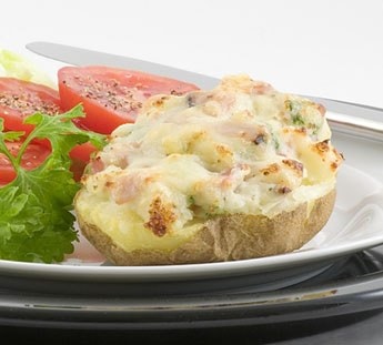 Stuffed potatoes