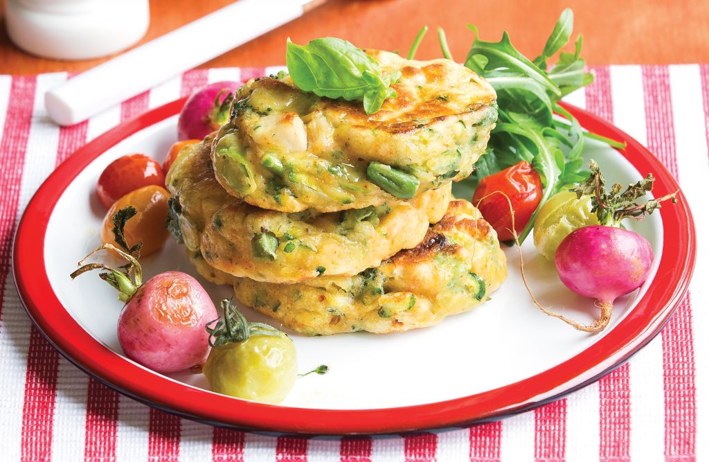 All green chicken fritters All green chicken fritters