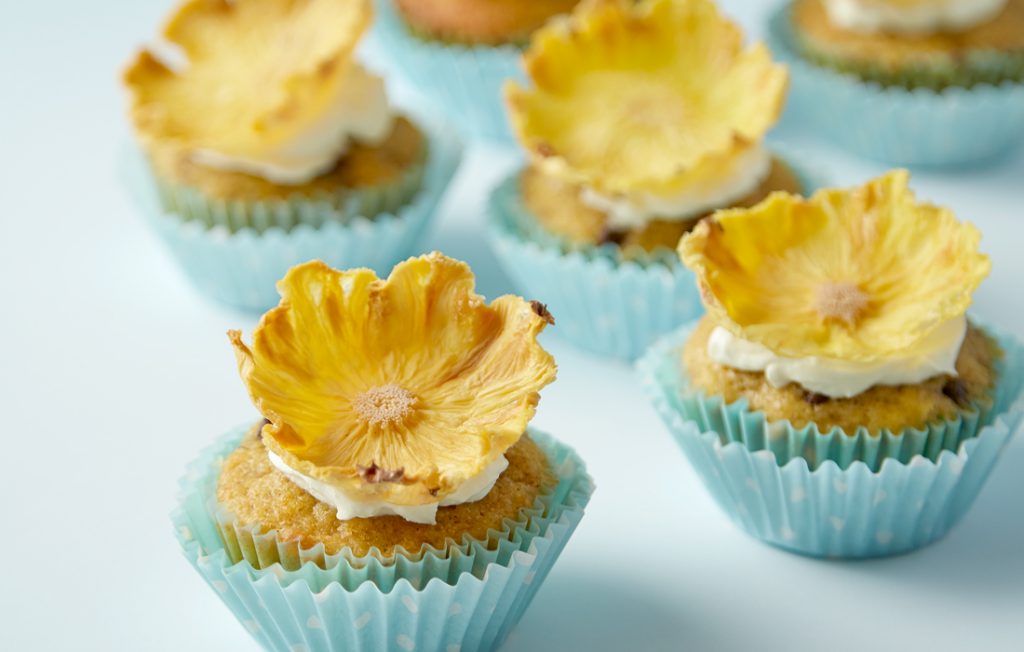 Baby banana pineapple cakes Baby banana pineapple cakes