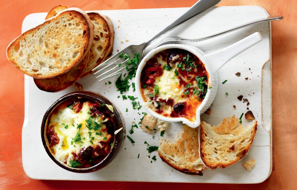 Baked eggs Baked eggs
