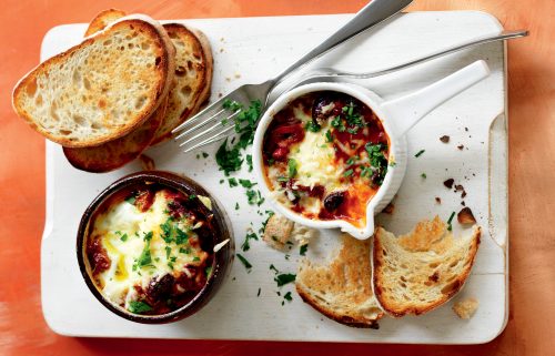 Baked eggs