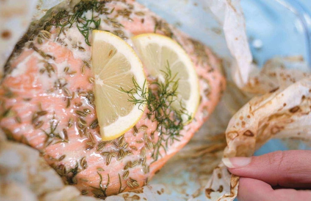 Baked salmon Baked salmon