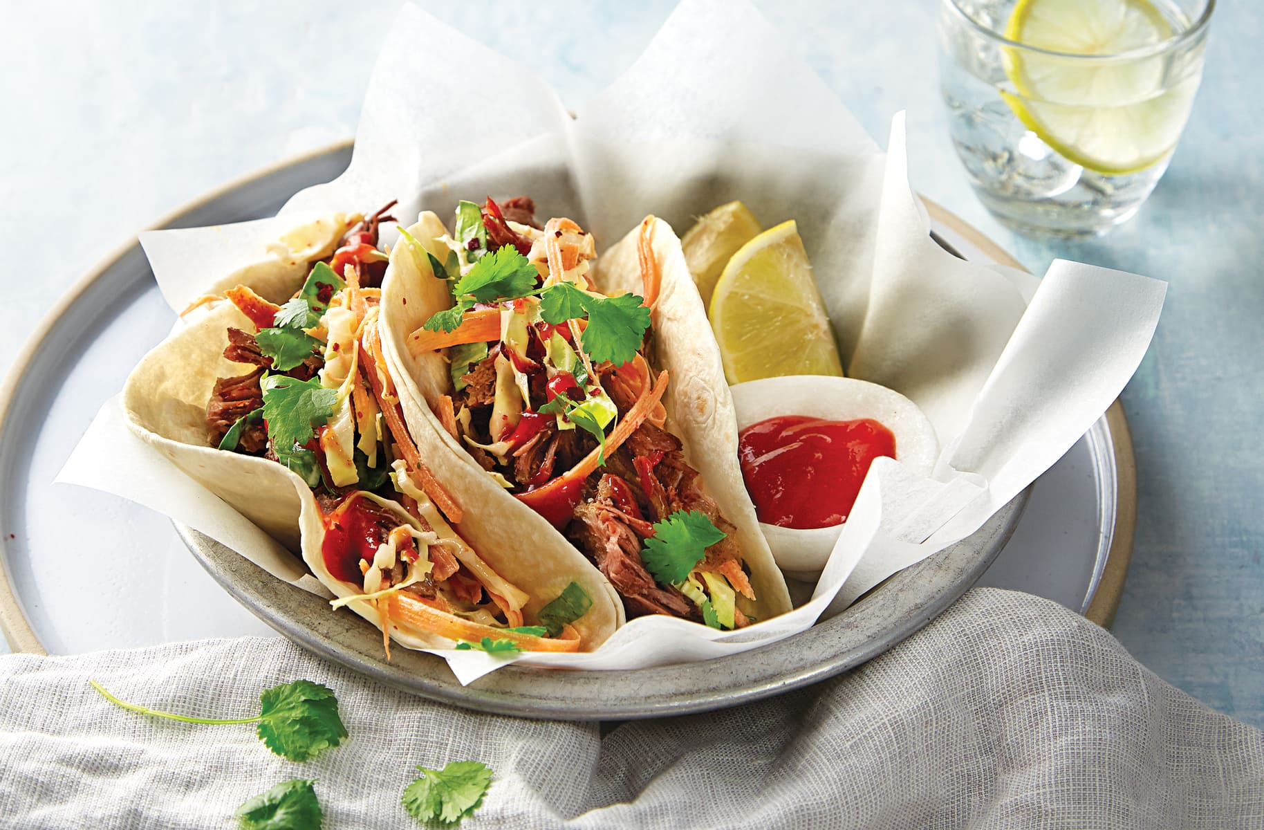 Beef and kimchi tacos - Healthy Food Guide