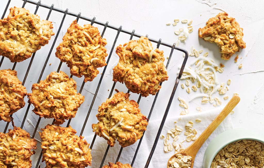 Bircher Anzac bikkies Bircher Anzac bikkies