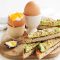 Boiled eggs with dukkah soldiers