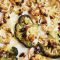 Broccoli and cauliflower steaks with fried capers