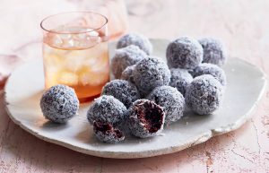 Cherry ripe bliss balls