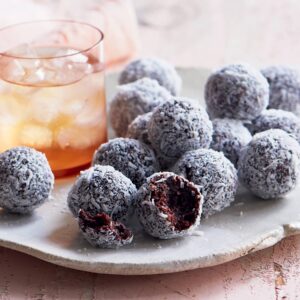 Cherry ripe bliss balls