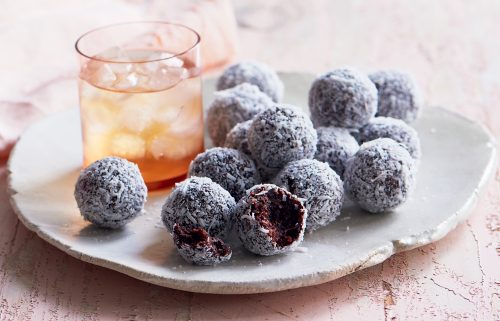 Cherry ripe bliss balls