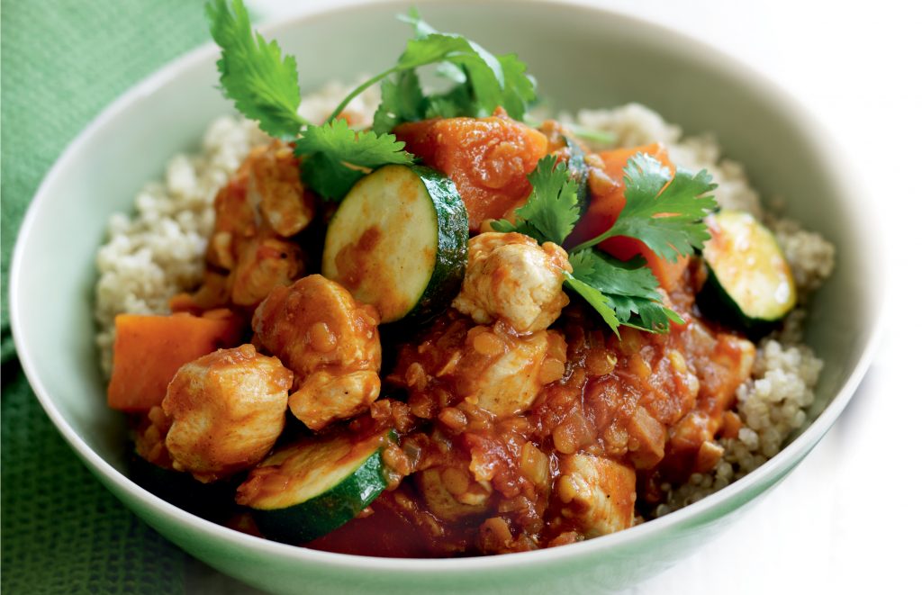 Chicken, lentil and kumara curry Chicken, lentil and kumara curry