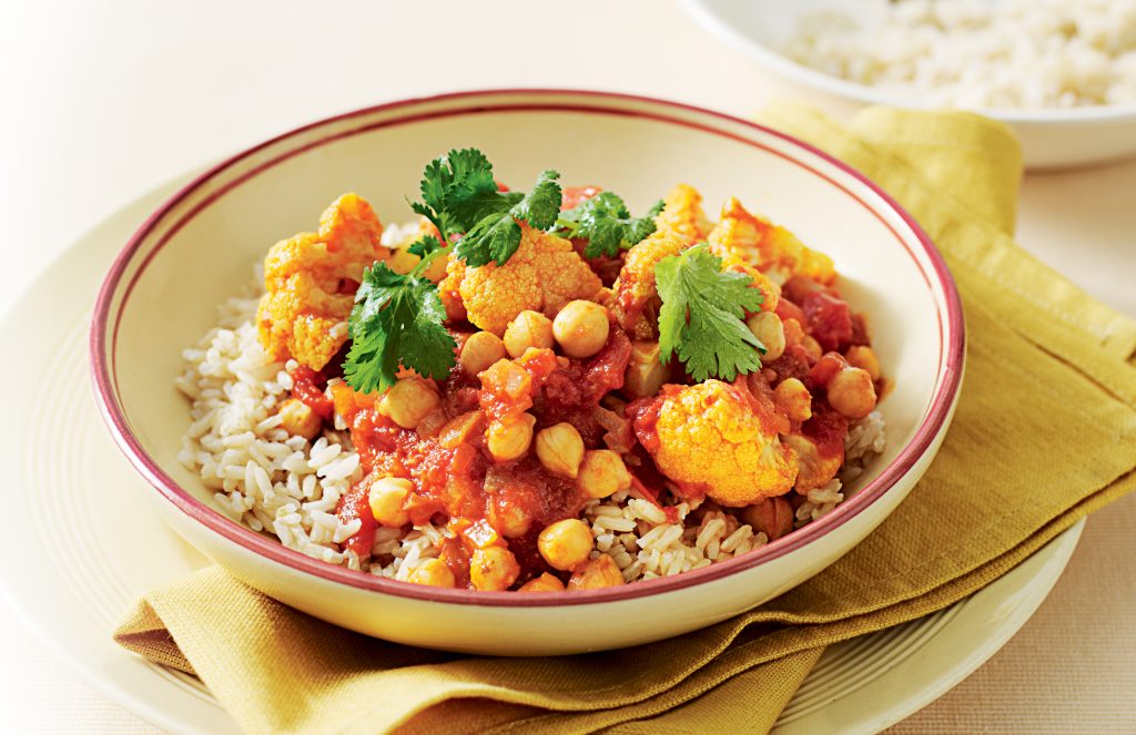 Chickpea and cauliflower curry Chickpea and cauliflower curry