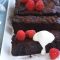 Chocolate, beetroot and raspberry cake
