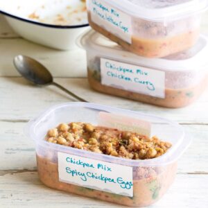 Cook once, meals for a week