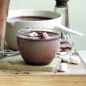 Dark hot chocolate